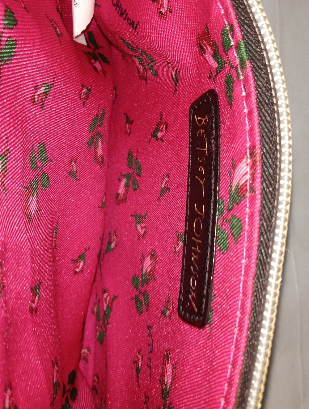 Betsey Johnson Tweed Crossbody Handbag - Picture 5 of 11